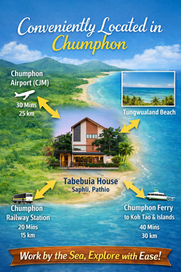 Map of Tabebuia House location